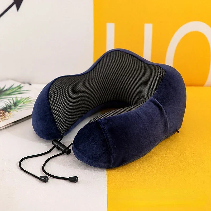 U-formet Memory Foam Rejsepude til Nakken