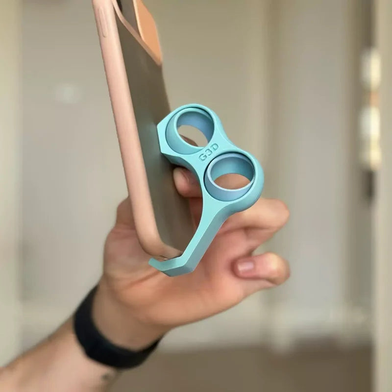 Ergonomisk Telefonholder med Fingergreb
