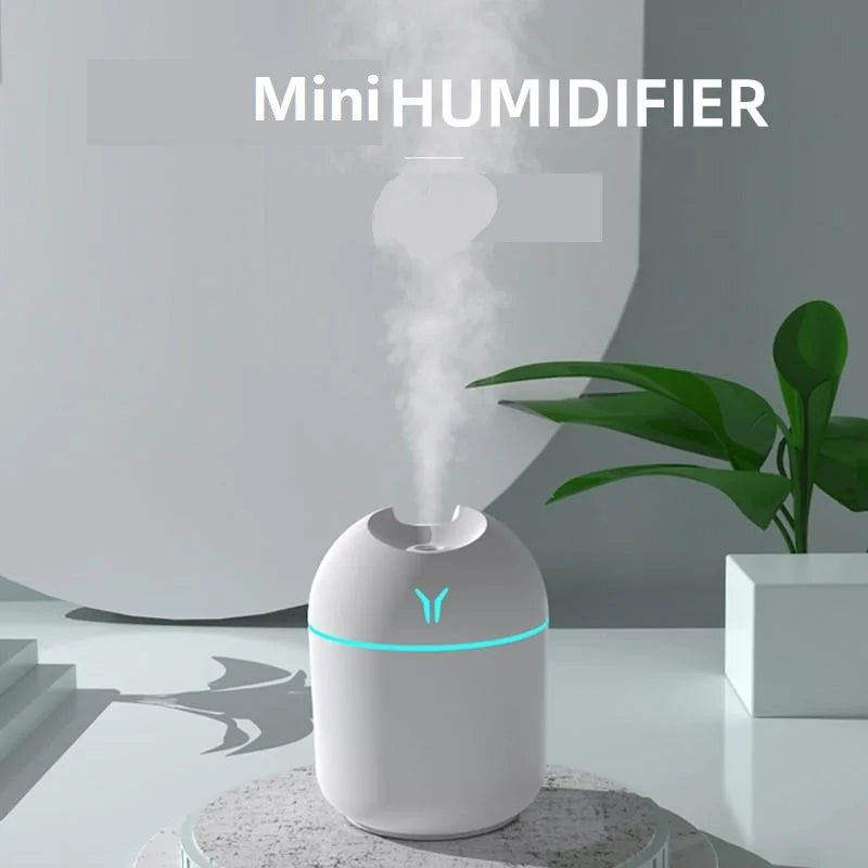 Mini USB 250ML Luftfugter med LED-Lys