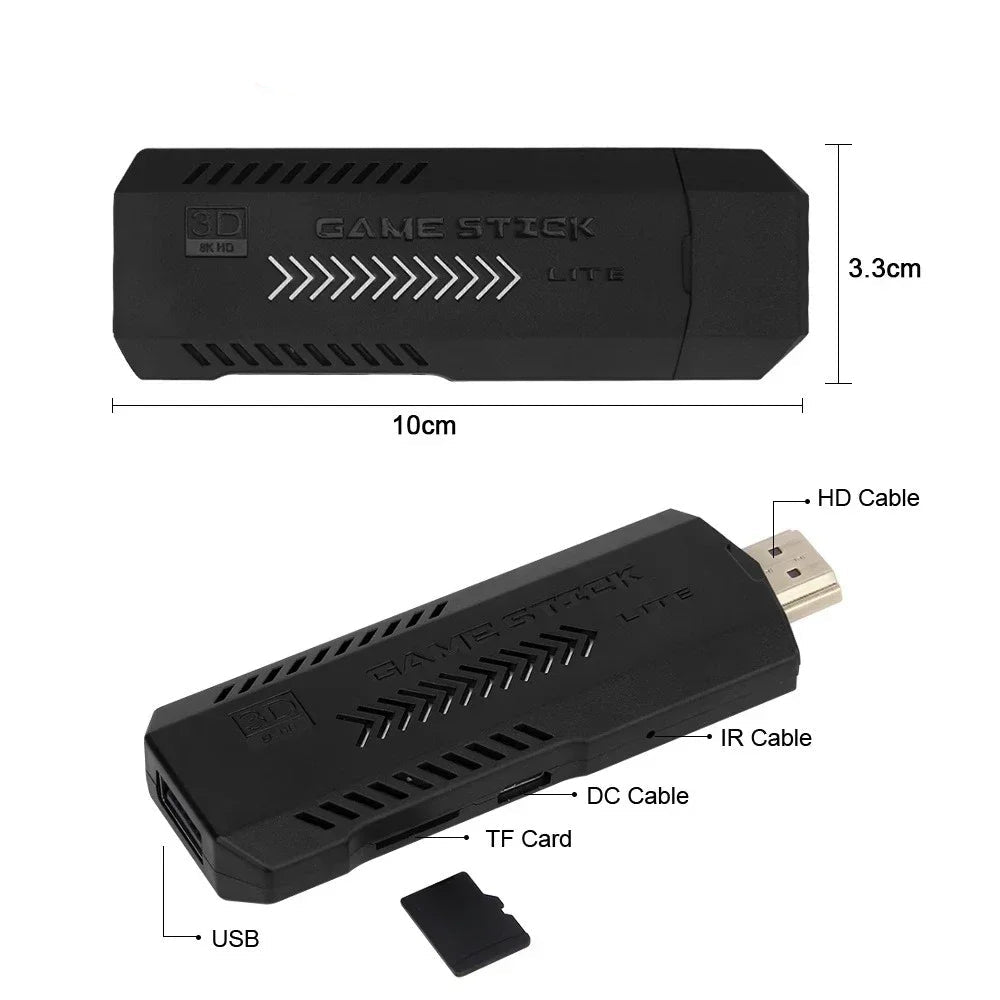 X2 Plus Retro Spilkonsol 64G 128G 256G 50000 Spil 4K HD