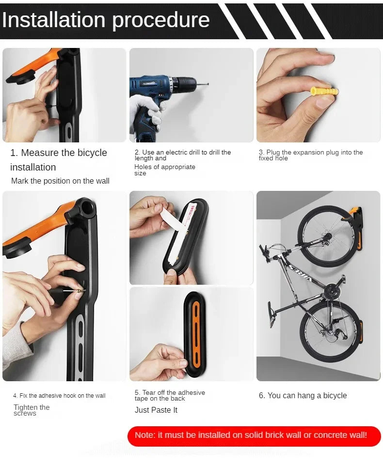 Cykel Vægophæng med Holderkrog
