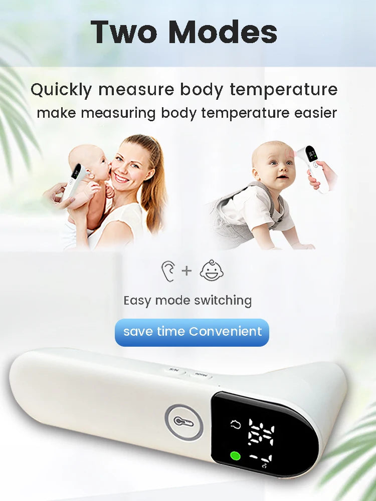 Kontaktfrit Infrarødt Termometer til Babyer og Voksne