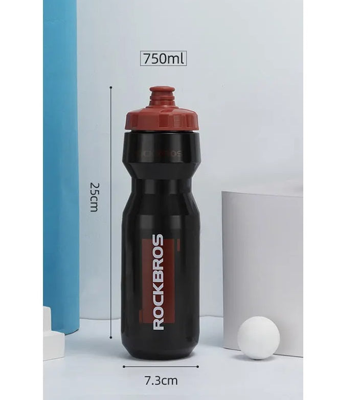 Cykelvandflaskesæt med Holder 750 ml