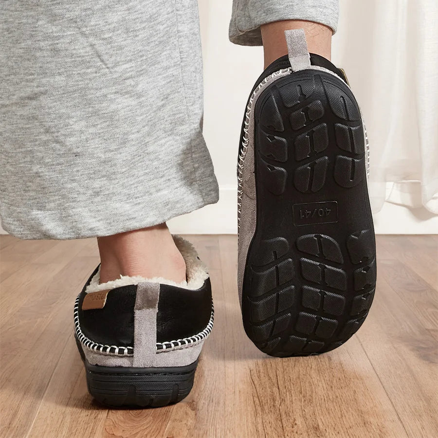 Varme Plys Skridsikre Vintertøfler