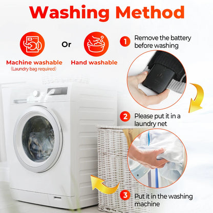 Genopladelige Varmestrømper til Vinter med Fjernbetjening