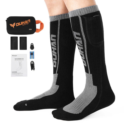 Genopladelige Varmestrømper til Vinter med Fjernbetjening