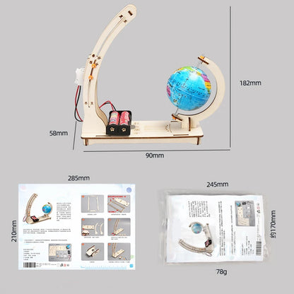 DIY Jordens Dag-Nat Videnskabslegetøj til Børn