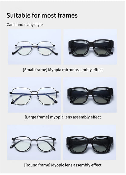 Polariserede Solbriller Over Briller