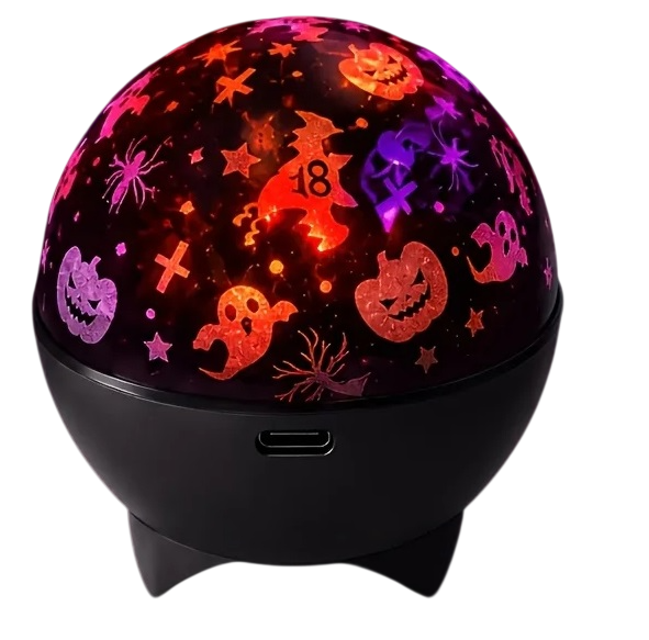 Halloween Spøgelses LED-Projektor Natlampe