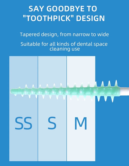 150stk Bløde Interdentalbørster