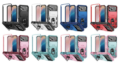 Militærgrad iPhone Cover med Kamera-Skyder