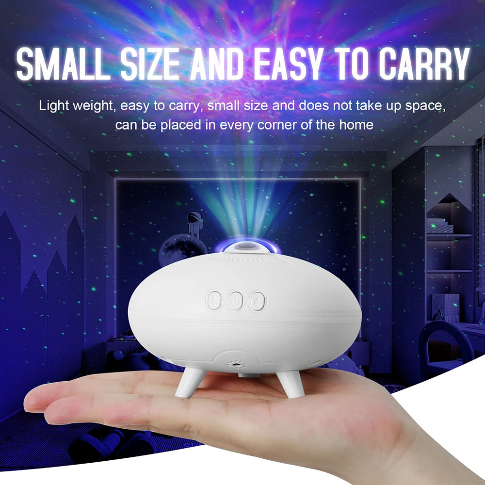 UFO Stjernehimmel LED Lampe