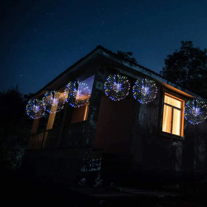 Solar Hængende Fyrværkeri Lys