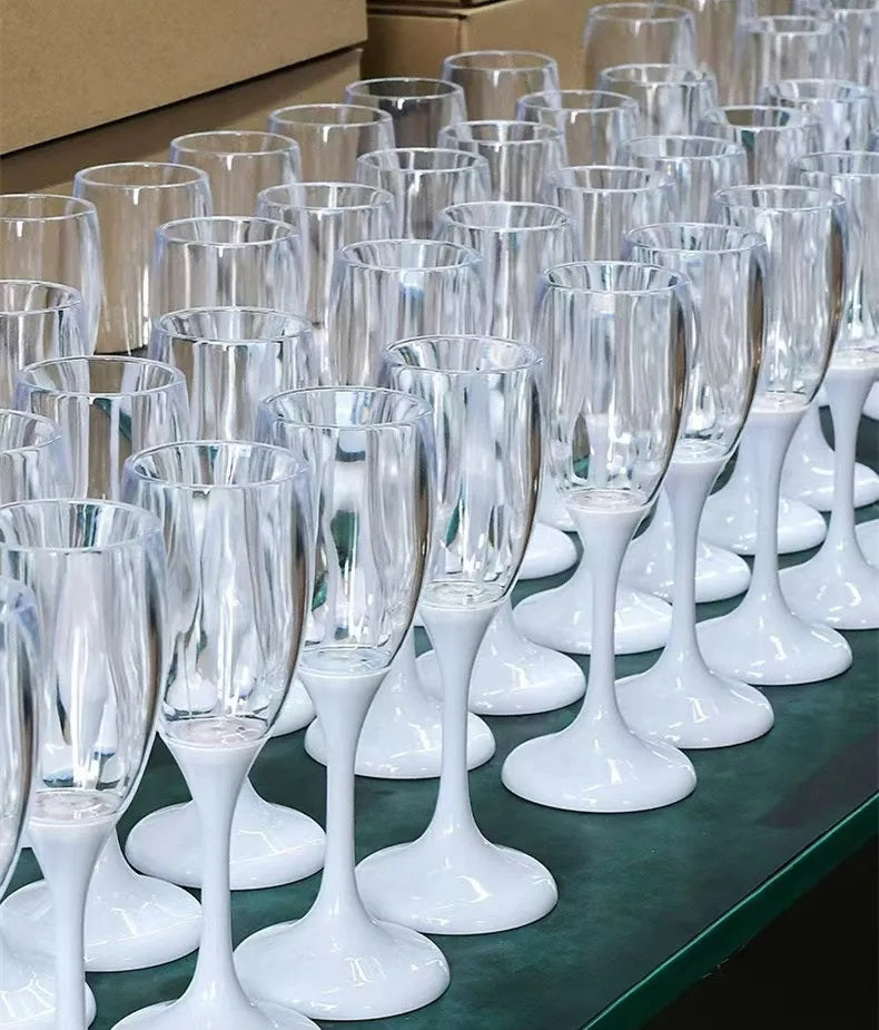 LED Champagne Festlys Glas