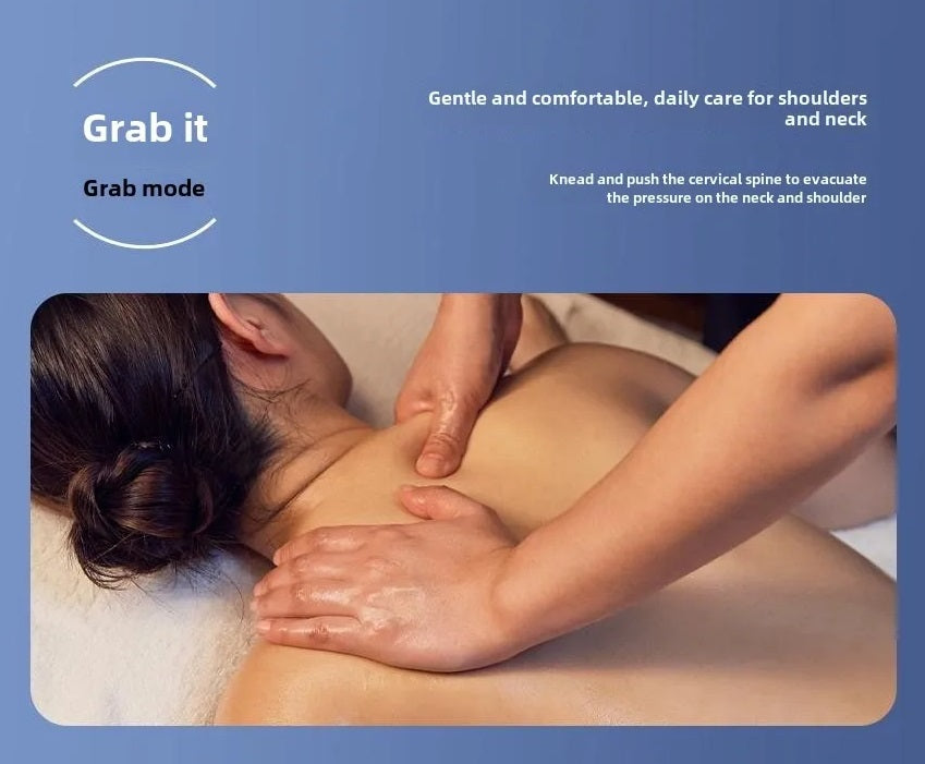 Trådløs Opvarmet Nakke- og Rygmassagepude