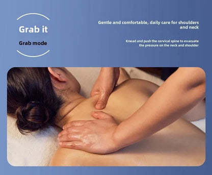 Trådløs Opvarmet Nakke- og Rygmassagepude