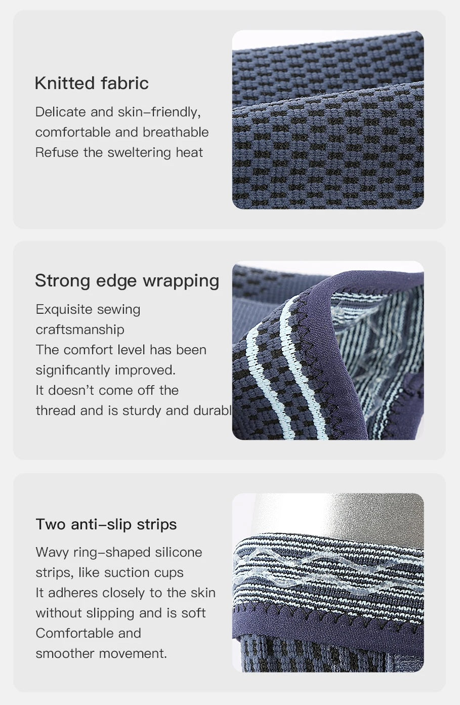 1 Stk. Knæstøttekompressionsærme til Sportsstøtte