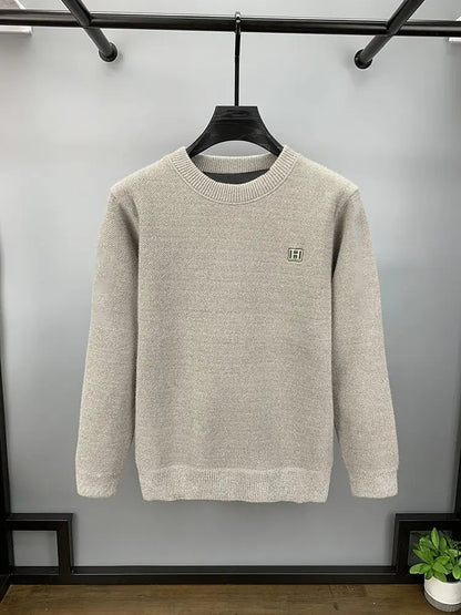 Varm Fleece Sweater Pullover til Mænd