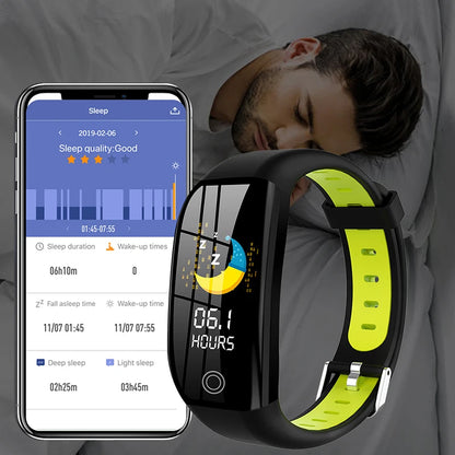 Vandtæt Smart Fitness Tracker – GPS, Puls, Blodtryk