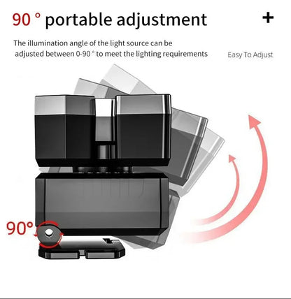 Kraftig Genopladelig LED-Pandelampe