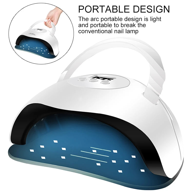 Gel Neglelak Sæt med LED-lampe – 27 Farver Manicure Sæt