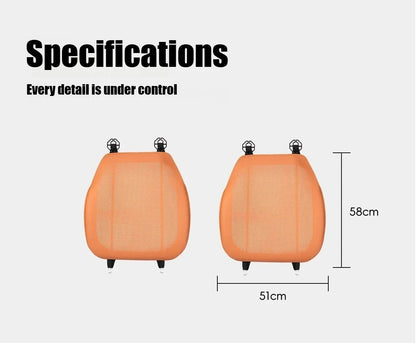 Universal Polstret Bilsædebetræk – Køligt og Komfortabelt