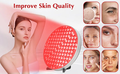 Rød Lysterapi Panellampe – Smertelindring og Hudpleje