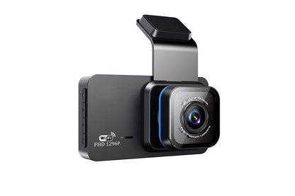 2K WiFi Dashcam med Nattesyn
