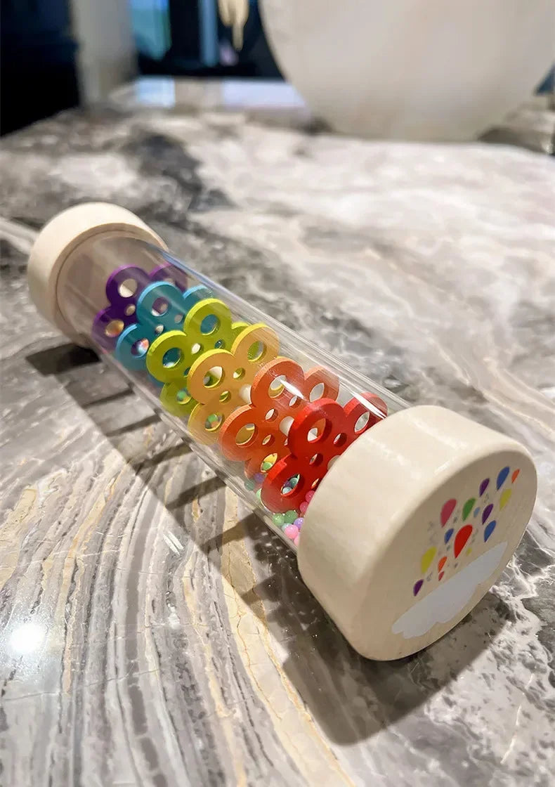 Træ Regnlyd Rystemusik Legetøj til Børn