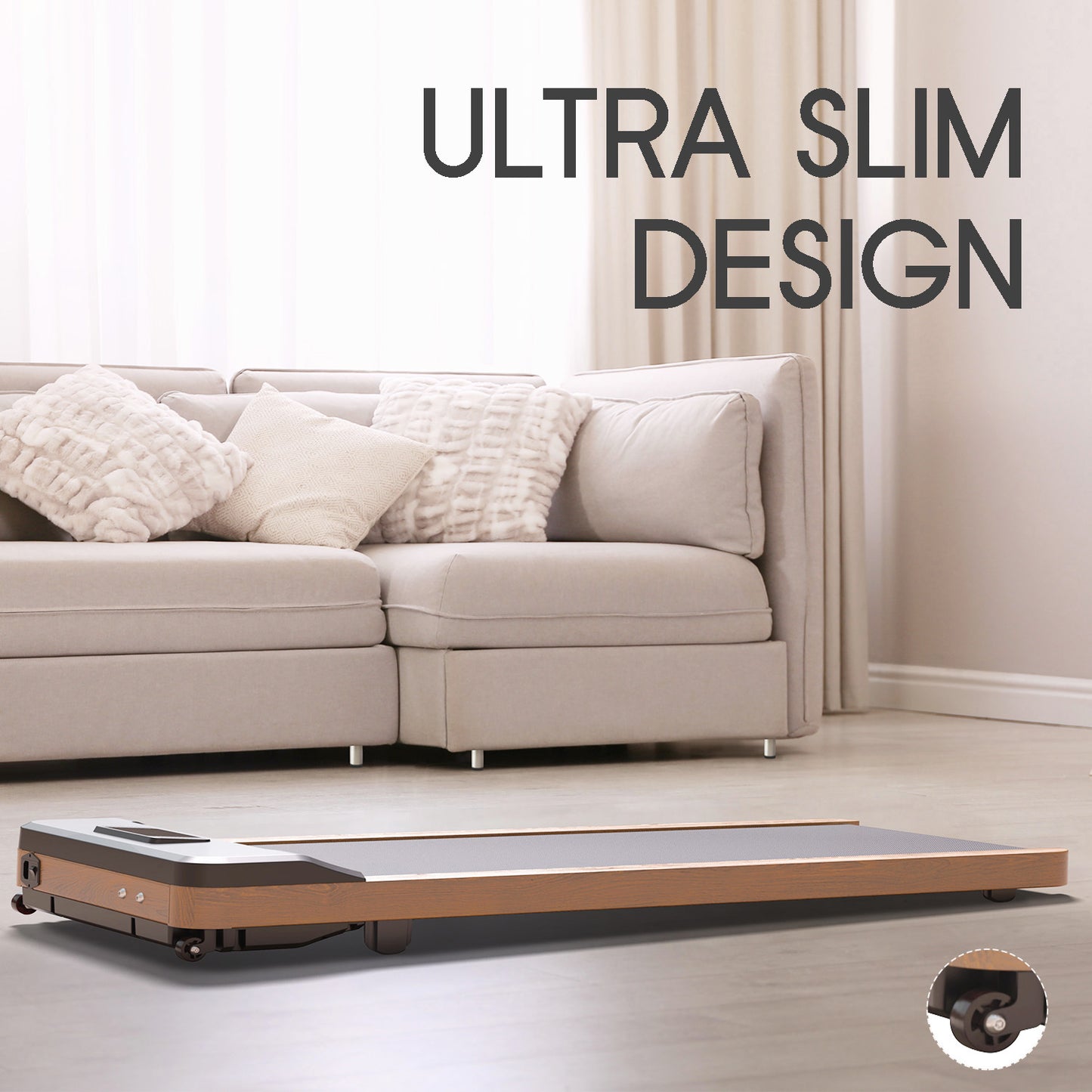 Stille Elektrisk Løbebånd til Hjemmet