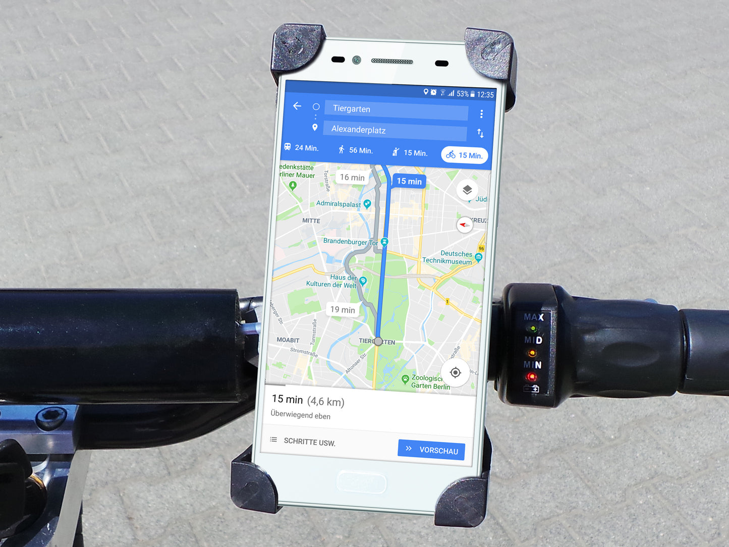 800W Sammenklappelig Elektrisk Løbehjul med Sæde og Mobilholder til Voksne