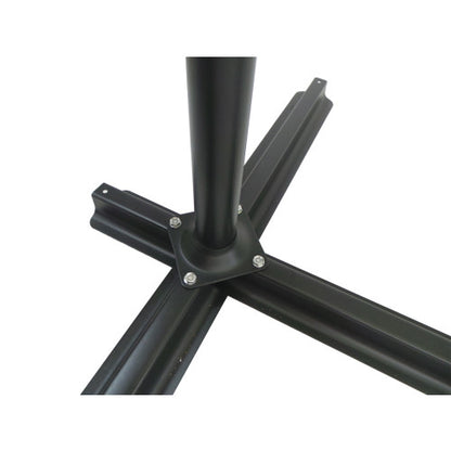 Elegant Udendørs Parasol med LED og Solcellepanel - Vælg mellem 300 cm eller 350 cm