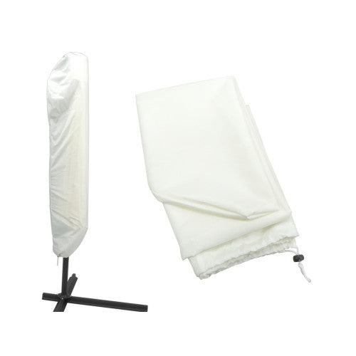 Elegant Udendørs Parasol med LED og Solcellepanel - Vælg mellem 300 cm eller 350 cm