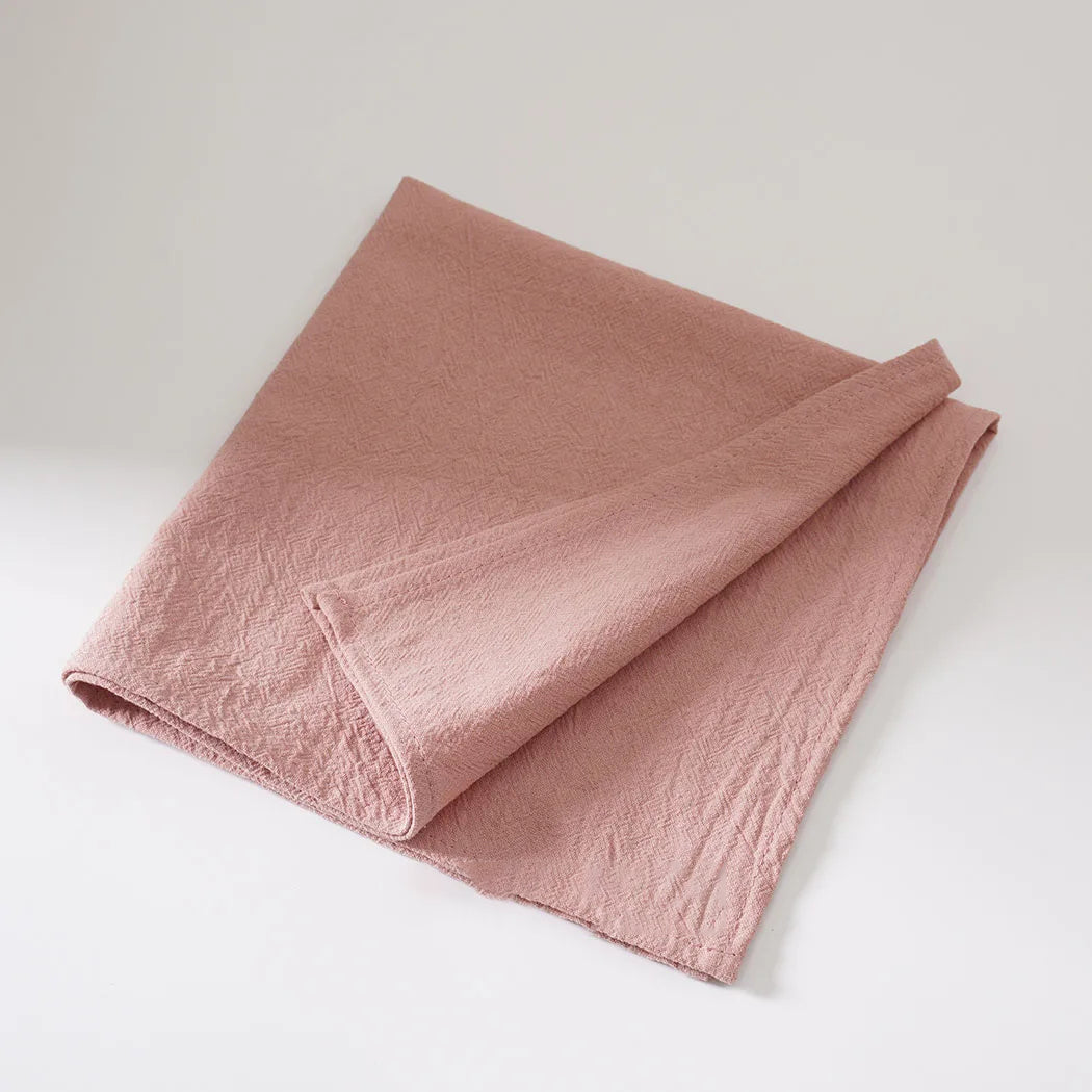 24 stk. Bomuldsservietter – 40x40 cm Vaskbare Genanvendelige