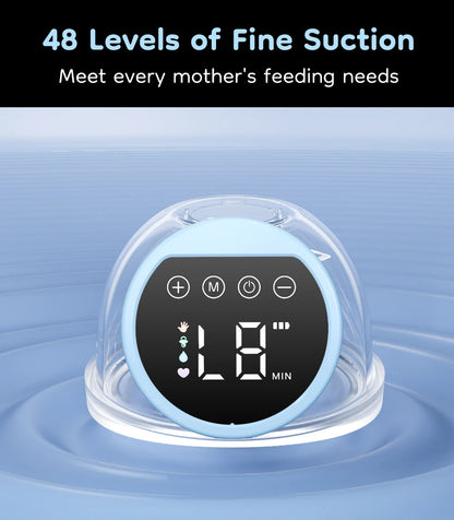 Bærbar Håndfri Elektrisk Brystpumpe