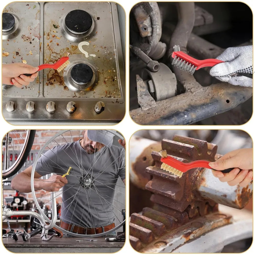 Rengøringsbørstesæt til Køkken og Grill