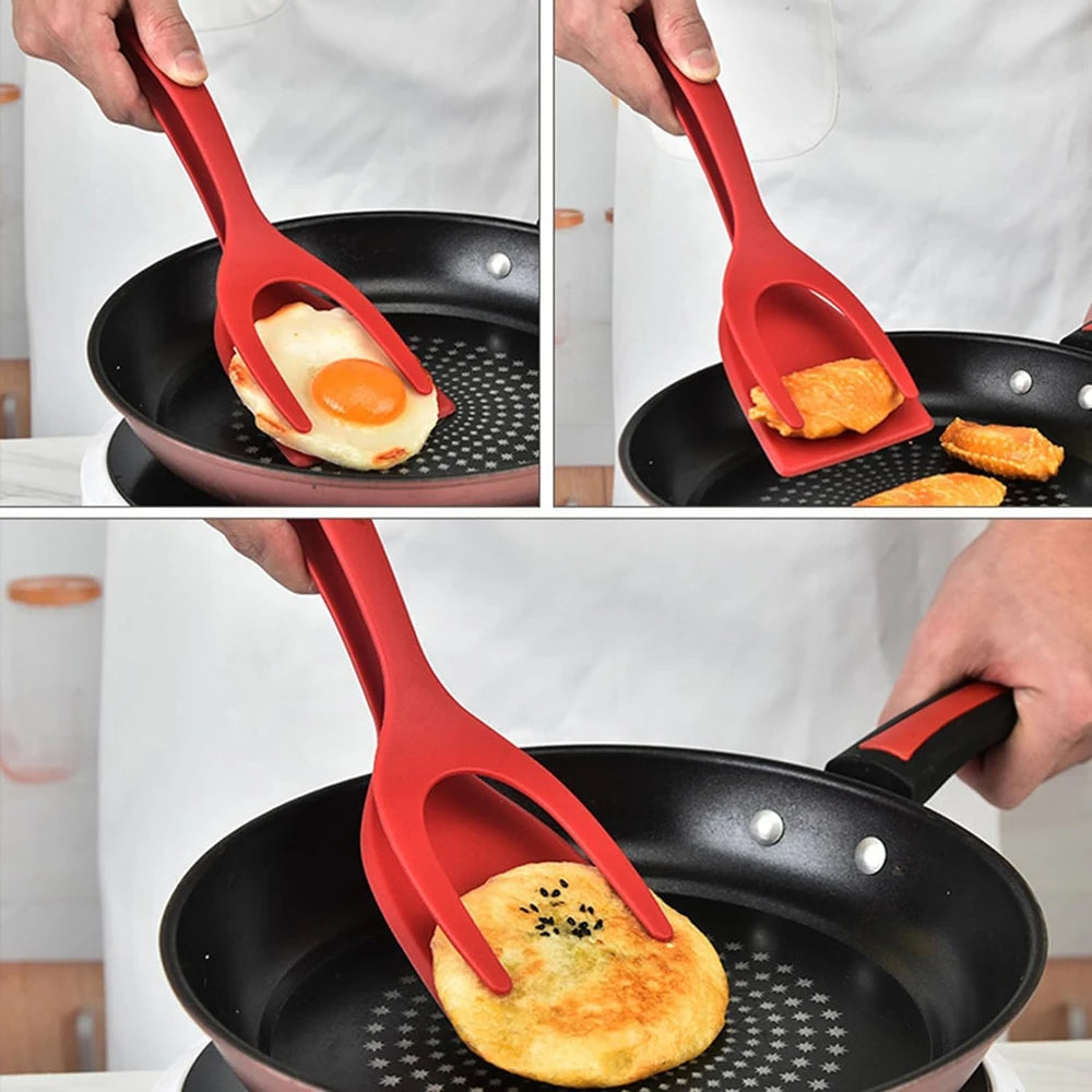 2-i-1 Non-Stick Spateltang