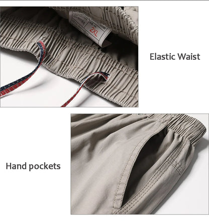 Herre Cargo Bukser i Store Størrelser (4XL-6XL)