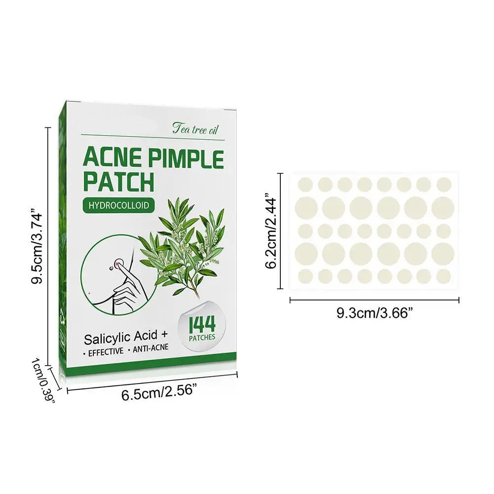 144 stk. Akne Pimple Patches med Salicylsyre