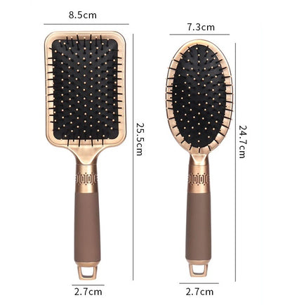 Antistatisk Udredningsbørste med Hovedbundsmassage