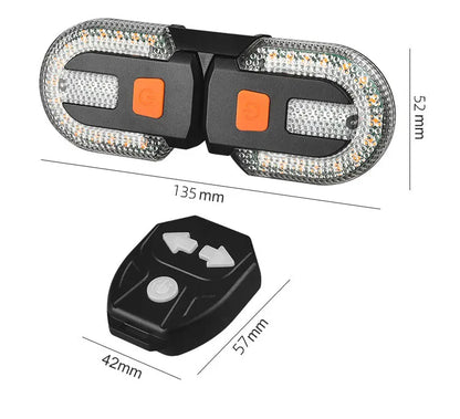 LED Cykel Blinklys Baglygte