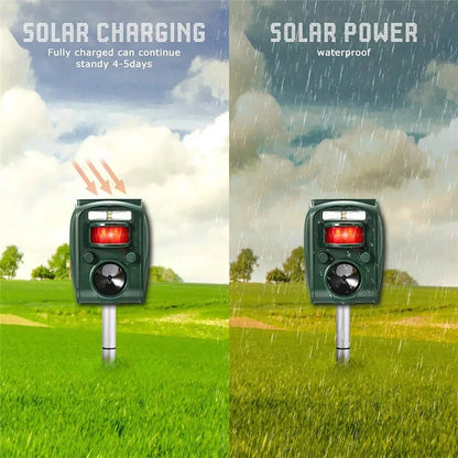 Solar Ultralyd Skadedyrsafviser til Udendørs Have