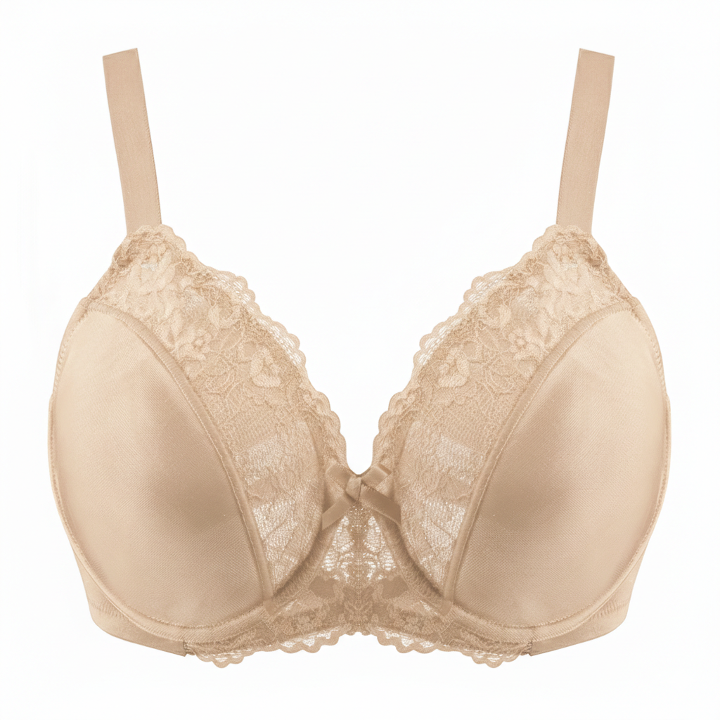 Fulddækkende Bøjle-bh i Blonde