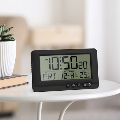 Digitalt Vækkeur med LCD-Skærm