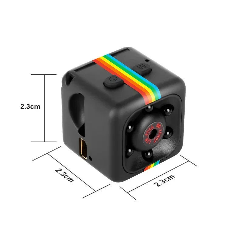 4K Mini HD-Sikkerhedskamera med 1080P Videooptagelse