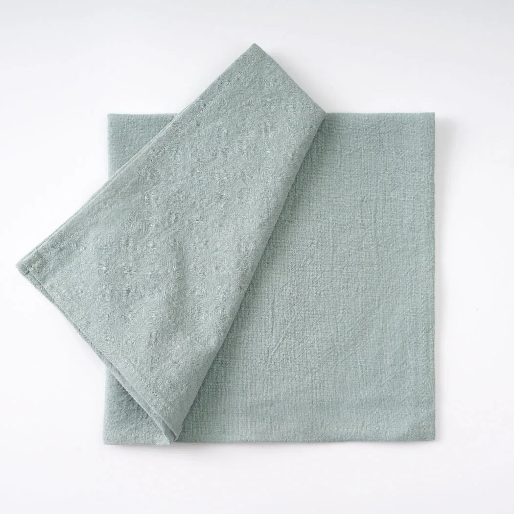 24 stk. Bomuldsservietter – 40x40 cm Vaskbare Genanvendelige