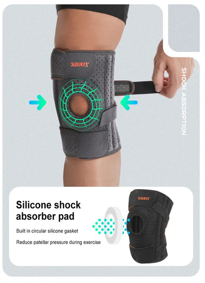 Justerbar Knæstøtte med Sidestabilisatorer