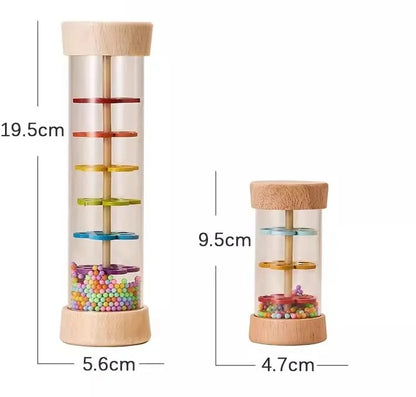 Træ Regnlyd Rystemusik Legetøj til Børn