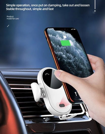 Smart Trådløs Opladningsholder til Bilen
