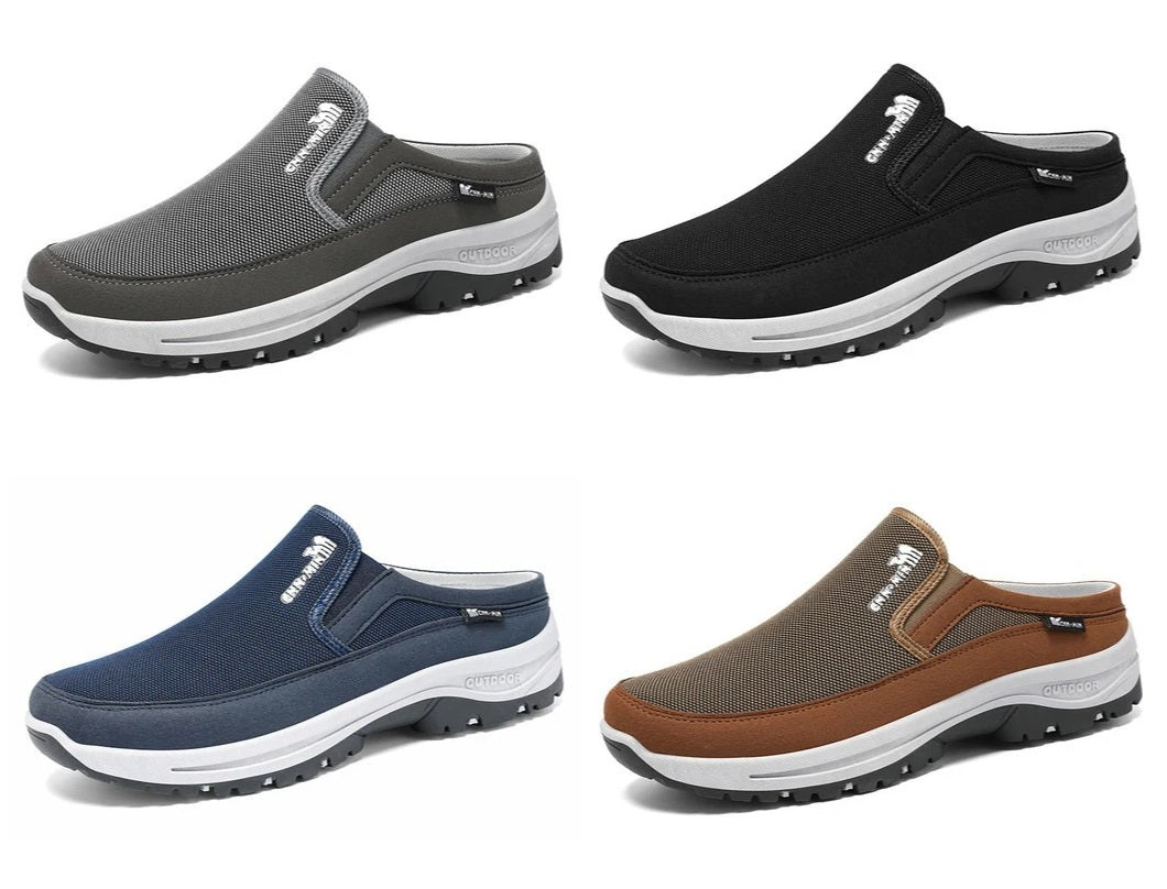 Åndbare Slip-On Sko til Herrer
